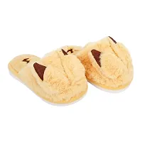 Mocy Cat Ear Design Slippers For Baby Kids-Yellow-thumb2