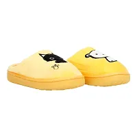 Mocy Baby Cat  Dog Design Slippers For Baby Kids-Yellow-thumb3