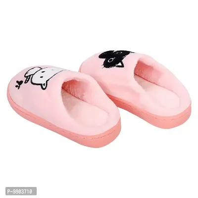Mocy Baby Cat  Dog Design Slippers For Baby Kids-Baby Pink-thumb3