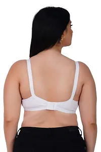 AISLE FASHION Women's Cotton Plus Size for Heavy Bust Full Coverage Non-Padded Non-Wired Everyday Bra-thumb4