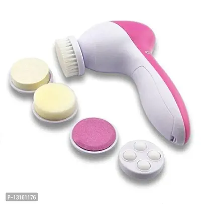 5-IN-1 SMOOTHING BODY  FACIAL MASSAGER (PINK)-thumb0