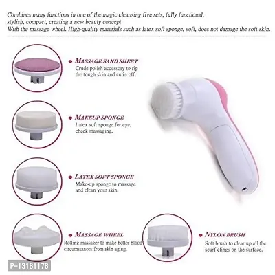 5-IN-1 SMOOTHING BODY  FACIAL MASSAGER (PINK)-thumb3