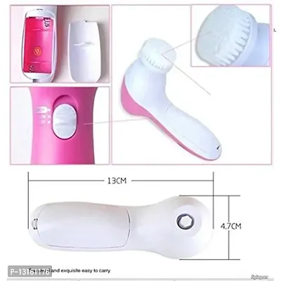 5-IN-1 SMOOTHING BODY  FACIAL MASSAGER (PINK)-thumb5