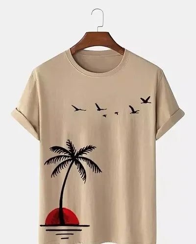 Stylish Off Blend Tshirt For Men