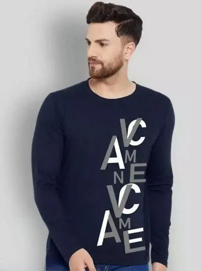 Stylish Mens Round Neck Tshirt