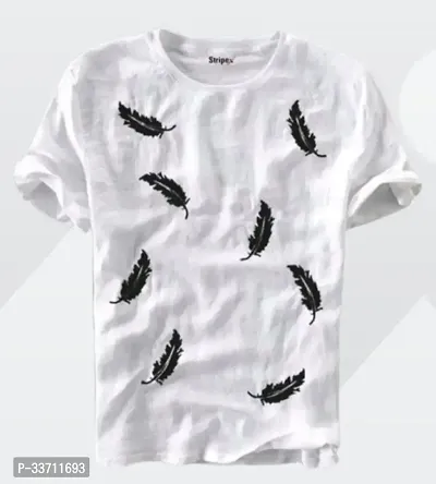 Stylish Cotton Printed Tshirt for Men-thumb0