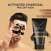 Natural Perfect Peel-Off Trio For Men Charcoal, Coffee, And Glycolic  Salicylic Acid Peel Off Mask, 100 Gm, Set Of 3-thumb2