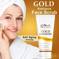 Gold Radiance Anti Ageing  Brightening Face Scrub, Set of 2,  100g-thumb1