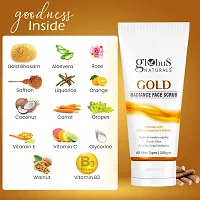 Gold Radiance Anti Ageing  Brightening Face Scrub, Set of 2,  100g-thumb3