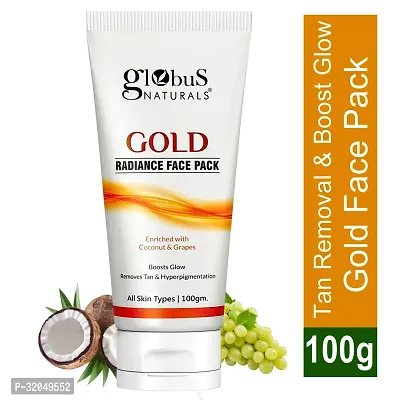 Gold Radiance Anti Ageing  Brightening Face Pack, 100 gms-thumb0