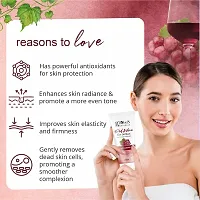 Natural Radiance  Glow Peel Off Mask Combo - Kesar Chandan  Red Wine Peel Off Mask, 100 Gm, Set Of 2-thumb2