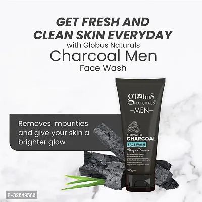 Anti Pollution  Anti Acne Charcoal Face Wash, 100 gms-thumb2