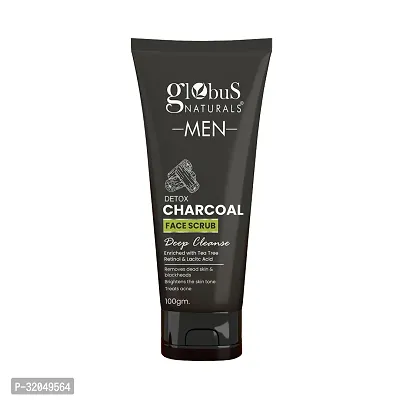 Anti Pollution  Anti Acne Charcoal Face Scrub, 100 g-thumb0