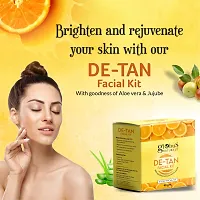 Natural De Tan Face Wash  Facial Kit Combo, Tan Removal Formula, For All Skin Types-thumb3