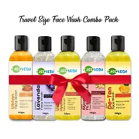 Natural Ubtan, De Tan, Lavender, Glycolic, Vitamin C Face Wash Combo Set Of 5-thumb1