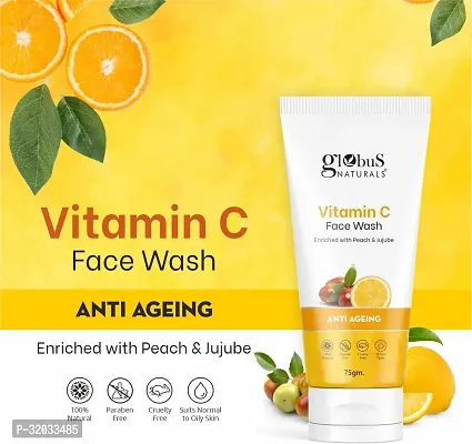 Mulberry, Kesar Chandan  Vitamin C Face wash, Set of 3, 225g-thumb4