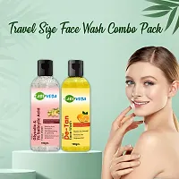 Natural Glycolic  1% Salicylic Acid Face Wash  De-Tan Face Wash Combo, Set Of 2-thumb1