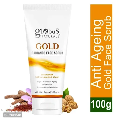 Gold Radiance Anti Ageing  Brightening Face Scrub  100 gms