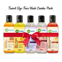 Natural Ubtan, De Tan, Lavender, Glycolic, Niacinamide Face Wash Combo Set Of 5-thumb1