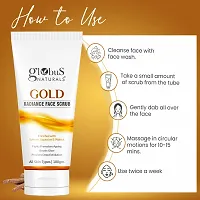 Gold Radiance Anti Ageing  Brightening Face Scrub, Set of 2,  100g-thumb4