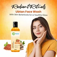 Natural Glycolic  1% Salicylic Acid Face Wash  Ubtan Face Wash Combo, Set Of 2-thumb3