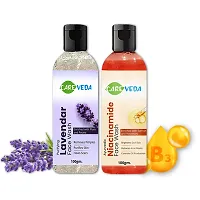 Natural Lavender Face Wash  Niacinamide Face Wash Combo, Set Of 2-thumb1