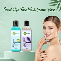 Natural Anti Acne Face Wash  Lavender Face Wash Combo, Set Of 2-thumb1