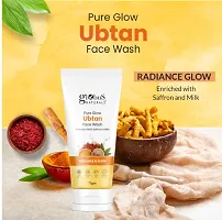 Globus Naturals Kesar Chandan Skin Lightening  Tan Removal Face wash, For Natural Glow  Spotless Skin, Natural  Ayurvedic Formula, Chemical Free, Cruelty Free, Suitable For All Skin Types, 75 gm-thumb4