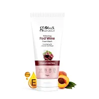 Globus Naturals Red Wine Hydrating Face Wash, Enriched With Rosemary  Honey, Wrinkle Control Formula, Natural, Gentle  Mild, Suitable For All Skin Types, 75 gm-thumb3