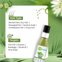 CareVeda Bhringraj Hair Oil, Enriched with Coconut and Til Oil Suitable For All Hair Types 100ml-thumb4