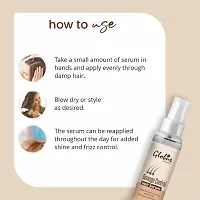 Globus Remedies Damage Control Hair Serum, For Frizzy Hair, Smoothens Rough Ends, Adds Instant Shine,100ml-thumb1