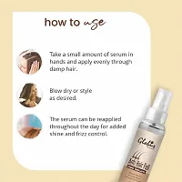 Globus Remedies Anti-Hair Fall Hair Serum, For Frizzy Hair, Smoothens Rough Ends, Adds Instant Shine,100ml-thumb1