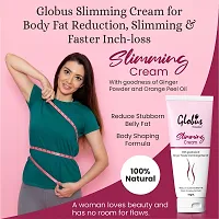 Globus Remedies Ayurvedic Slimming Cream For Body Shaping, Toning  Inch Loss, With Ginger Oil  Orange Peel, For Men  Women 50 gm-thumb4