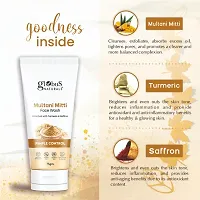 Globus Naturals Multani Mitti Face Wash, Enriched With Turmeric  Saffr-thumb1