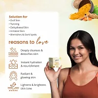 Globus Naturals Brightening Ubtan 6 Step Facial Kit, For Radiant  Glowing Skin, Enriched with Turmeric  Milk, Suitable For All Skin Types, 40gm-thumb3