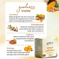 Globus Naturals Brightening Ubtan 6 Step Facial Kit, For Radiant  Glowing Skin, Enriched with Turmeric  Milk, Suitable For All Skin Types, 40gm-thumb4