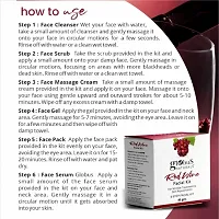 Globus Naturals Anti-Ageing Red Wine 6 Step Facial Kit, For Reducing Fine Lines  Wrinkles, Suitable For All Skin Types, 40gm-thumb4