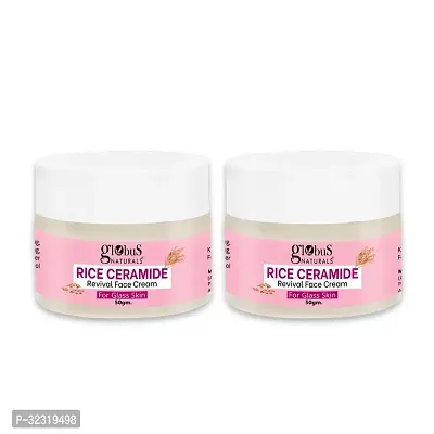 Rice Ceramide Revival Face Cream For Korean Glass Skin, Set of 2, 50 gm