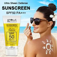 Sunscreen with Ultra Sheen Defense, SPF 50 PA+++, UVA  UVB Protection, 50gm-thumb2