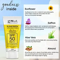 Sunscreen with Ultra Sheen Defense, SPF 50 PA+++, UVA  UVB Protection, 50gm-thumb3