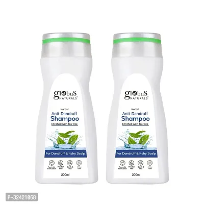 Anti Dandruff Shampoo, For Dandruff and Itchy Scalp, Set of 2, 200ml-thumb0