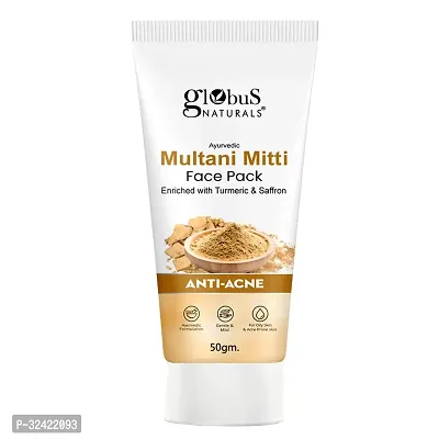 Anti Acne Multani Mitti Face Pack, For Oily  Acne Prone Skin, 50 gm-thumb0