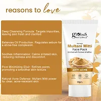 Anti Acne Multani Mitti Face Pack, For Oily  Acne Prone Skin, 50 gm-thumb3