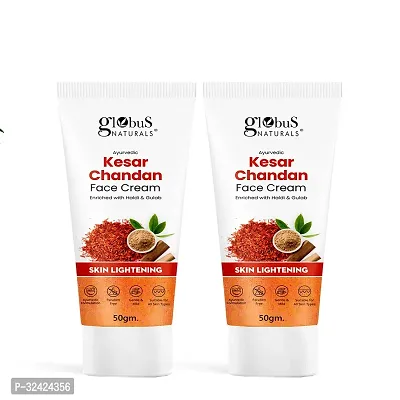 Daily Glow Kesar Chandan Face Cream with SPF,  Set of 2, 50gm