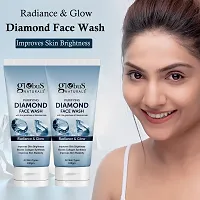 Diamond Face Wash  For Boosting Shine  Fighting Signs of Aging, Set of 2, 100gm-thumb2