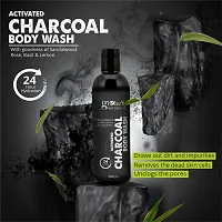 Activated Charcoal Body Wash For Deep Cleansing  Refreshing Bath Experience, 200gm-thumb1