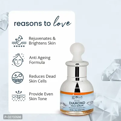 Revival Diamond Shine Boosting  Anti Ageing Face Serum Set of 2, 30ml-thumb2