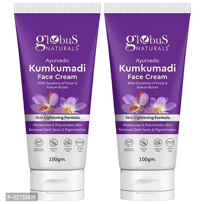 Ayurvedic Kumkumadi Skin Lightening Face Cream, Set of 2, 100gm-thumb0