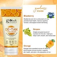 De Tan Face Cream, Tan Removal, Anti Pollution  Oil Control Formula 100gm-thumb2