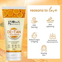 De Tan Face Cream, Tan Removal, Anti Pollution  Oil Control Formula 100gm-thumb3